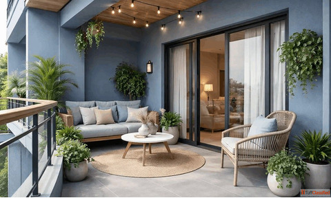 Climate-Friendly Blue Shades - Indicus Paints