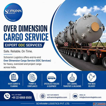 Over Dimension Cargo Service ODC Services - Schramm Logistics