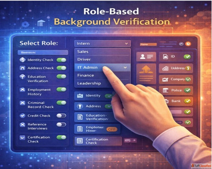 Role-Based BGV How to Customize Checks for Different Positions