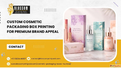 Custom Cosmetic Packaging Box Printing for Premium Brand App...