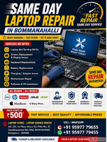 Same Day Laptop Repair in Bommanahalli Fast Reliable Service