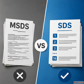Major Differences Between MSDS and SDS in Global Trade