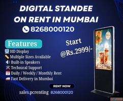 Digital Standee on Rent in Mumbai Starting Rs.2999-