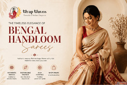 Wrap Waves - Premium Bengal Handloom Sarees Authentic Sustai...