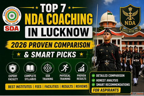 Top 7 NDA Coaching in Lucknow 2026 Proven Comparison Smart Picks