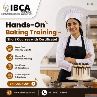Short-Term Baking Courses in Delhi with Certificate Join Now