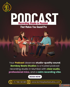 Podcast Recording Studio in Andheri - Professional Setup at Bombay Beats Studios