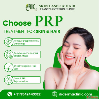 Restore Your Hair Skin Naturally with Advanced PRP Therapy