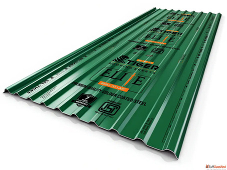 SEL Tiger Roofing Sheets - Premium Color-Coated Galvalume Roofing Solutions by Shyam Metalics
