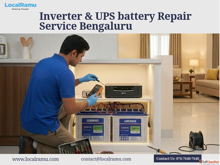 Smartest UPS Repair and Service in Bengaluru by LocalRamu