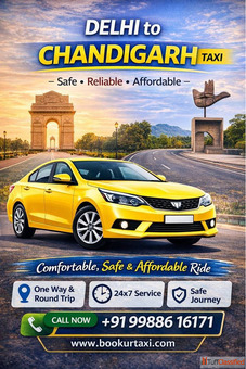 Delhi To Chandigarh Taxi