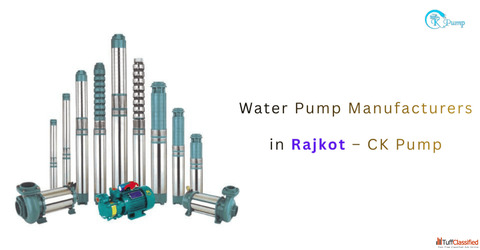 Trusted Water Pump Supplier in Rajkot with Premium Quality Solutions