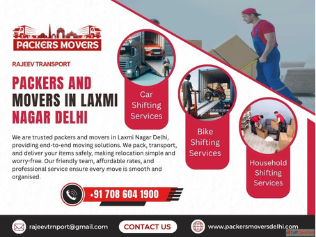 Best packers and movers in laxmi nagar for quick relocation
