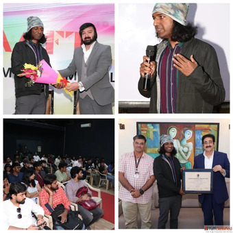 Workshop on "Artificial Intelligence in Filmmaking" by Dr. Alwin Anuse at AAFT