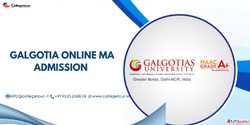 Galgotia Online ma admission