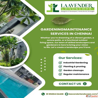 Garden Maintenance Services in Chennai