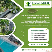 Garden Maintenance Services in Chennai