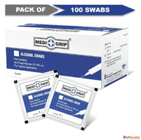 Medigrip Alcohol Swab - 100 Pcs Box