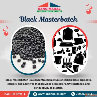Top No.1 High-Quality Black Master Batch Manufacturers Rang Mahal