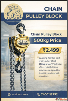 Get the Best Price on 500kg Chain Pulley Block - Order Now