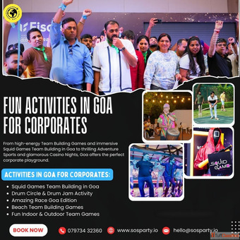Fun Activities in Goa For Corporates
