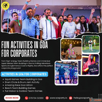 Fun Activities in Goa For Corporates