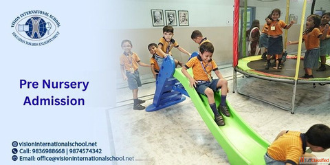 Best Pre Nursery Admission at Vision International School