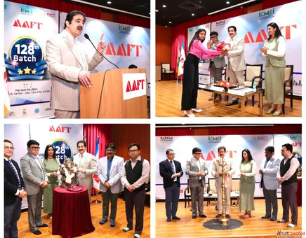 Historic Inauguration of 128th Batch of Short-Term Courses at AAFT Marwah Studios
