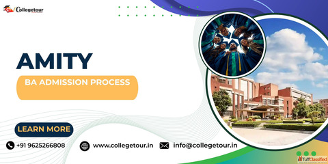 Amity BA admission process