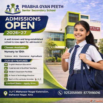 Best School in Mahaveer Nagar Prabha Gyan Peeth Senior Secondary School