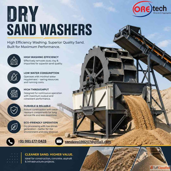 Trusted Dry Sand Washers Suppliers India