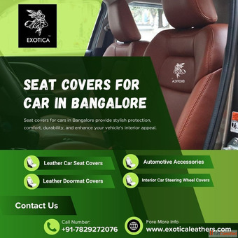 Seat Covers For Car In Bangalore Faux Leather Car Seat Covers In Bangalore