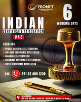 Indian Degree Attestation for UAE
