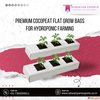 Export Quality Cocopeat Grow Bags Supplier in Chennai