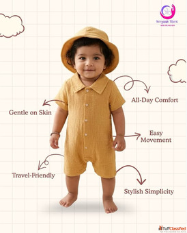 Premium Eco-Friendly Baby Clothes - Safe for Skin The Planet