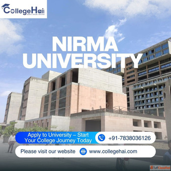Apply Now to Nirma University Ahmedabad - Admission 2026 Open Courses Fees Details