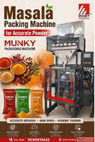 Masala Packing Machine for Accurate Powder - Munky Packaging...