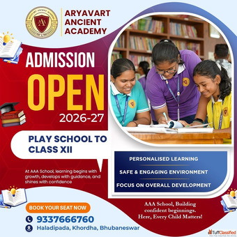 Top CBSE Schools in Bhubaneswar AAA School Admissions