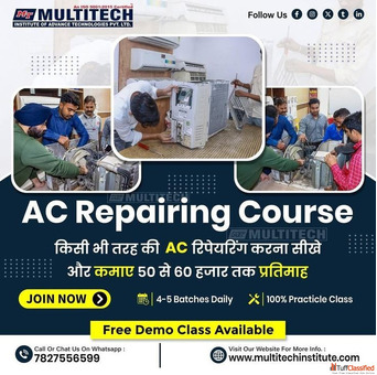 Professional AC Repairing Course AC Technician Training in Delhi