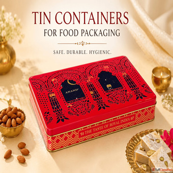 Highly reliable manufacturer of tin containers for food packaging
