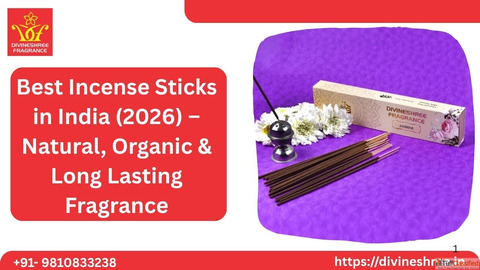 Best Incense Sticks in India 2026 - Natural Organic Long Lasting Fragrance
