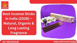 Best Incense Sticks in India 2026 - Natural Organic Long Las...