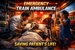 Train ambulance service in Kolkata