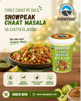 Snowpeak Chaat Masala Powder Enriched with Amla - Premium Ta...