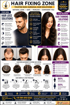 Trusted Nonsurgical Wig Shop Hair Fixing Zone Near You