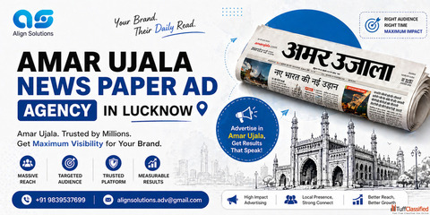 Amar Ujala News Paper Ad agency in Lucknow