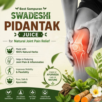 Natural Joint Pain Relief Juice with Sampuran Swadeshi Pidantak