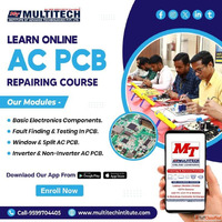 Delhi AC PCB Repairing Course Multitech Institute
