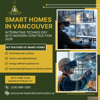 Smart Homes in Vancouver Integrating Technology into Modern ...