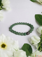 Green Aventurine Crystal Bracelet by Anjali Originals - Attr...